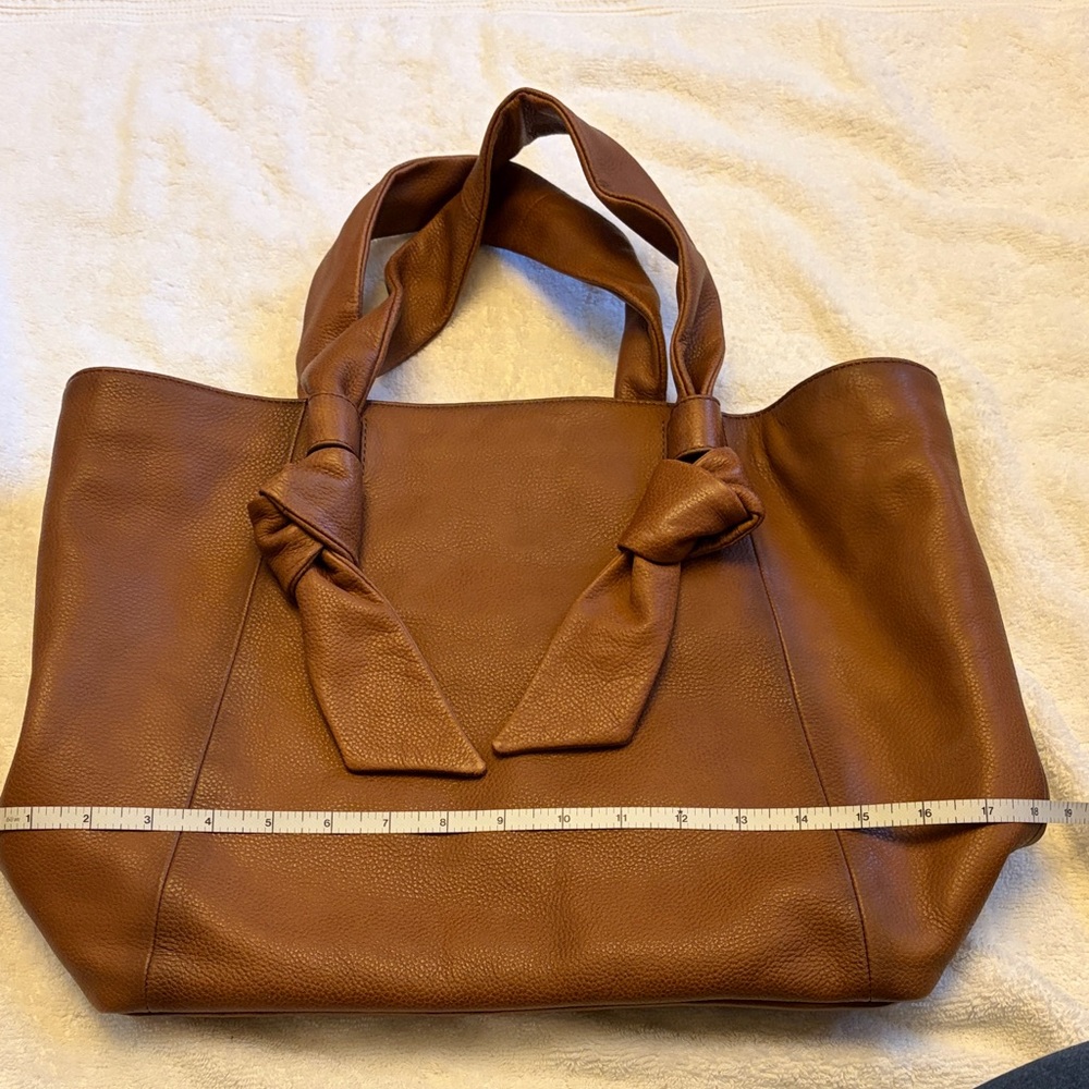 Frye Tan Leather Tote Bag